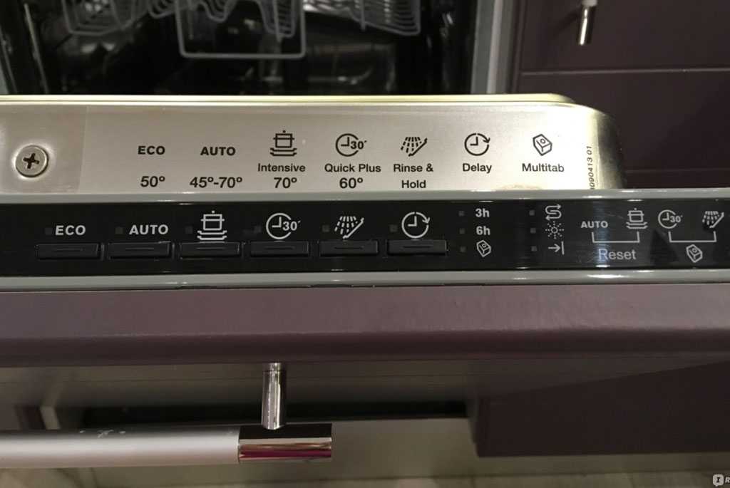 Не горят индикаторы посудомоечной машины Optima